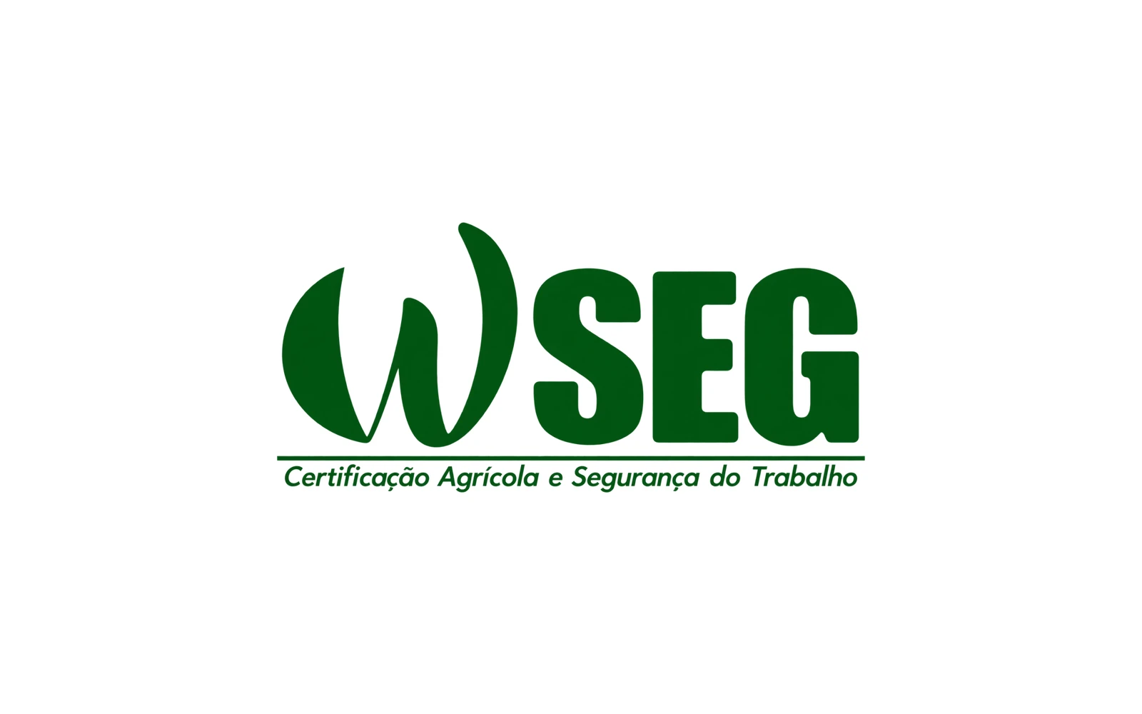 Logo da WSEG: Certificação Agrícola e Segurança do Trabalho