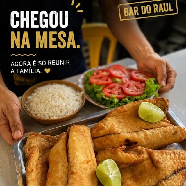 Publicação do Bar do Raul de junho de 2026